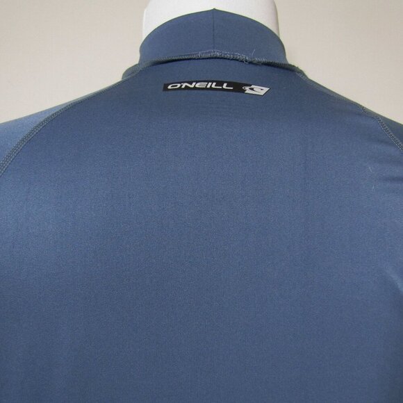 O'NEILL NWT Skins long sleeve RASHGUARD TRVLR Blue/Gray XL SPF 50 Slim Fit READ - Picture 6 of 14